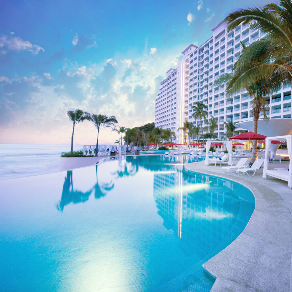 External view of the Hilton Vallarta Riviera All-Inclusive Resort