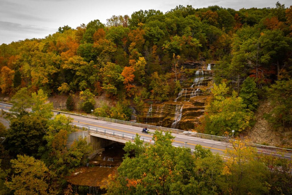 Hector Waterfall in the Finger Lakes Region (Photo Credit: Finger Lakes Wine Country)