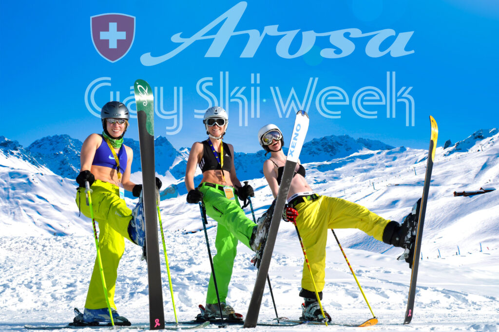 Women at Arosa Gay Ski Week (Photo Credit: Thomas Haywood)