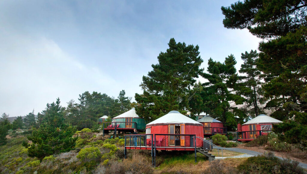 Yurt Village at Treebones Resort (Photo Credit: Treebones Resort)