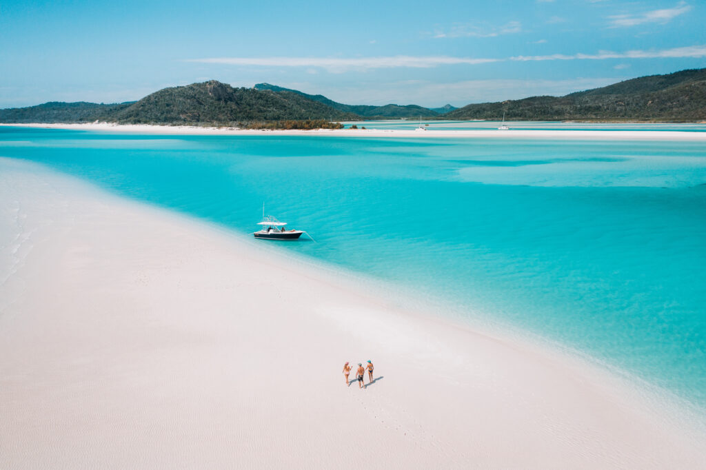 Queensland, Australia slowly eases travel restrictions - Whitehaven Beach (Photo Credit: Tourism & Events Queensland)