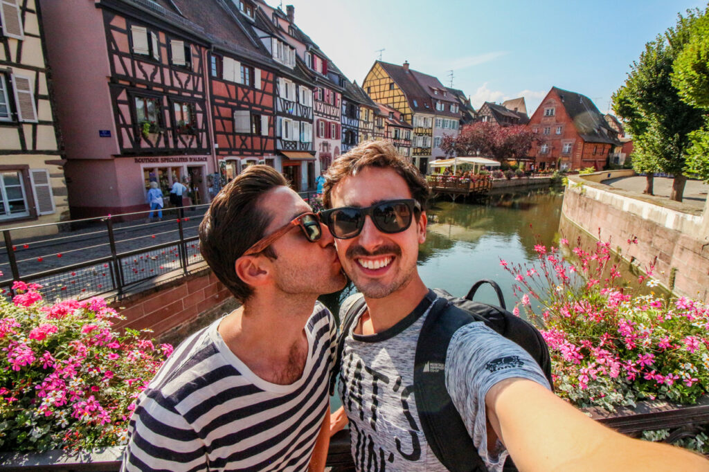 Vacationer of the Week - Tyler Milton and Luke Freel in Colmar, France (Photo Credit: Luke Freel and Tyler Milton)