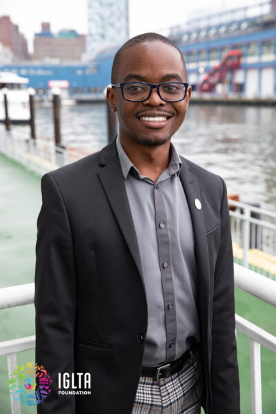 Lipian Mtandabari awarded the first LGBTQ+ Tourism Scholarship (Photo Credit: IGLTA Foundation)