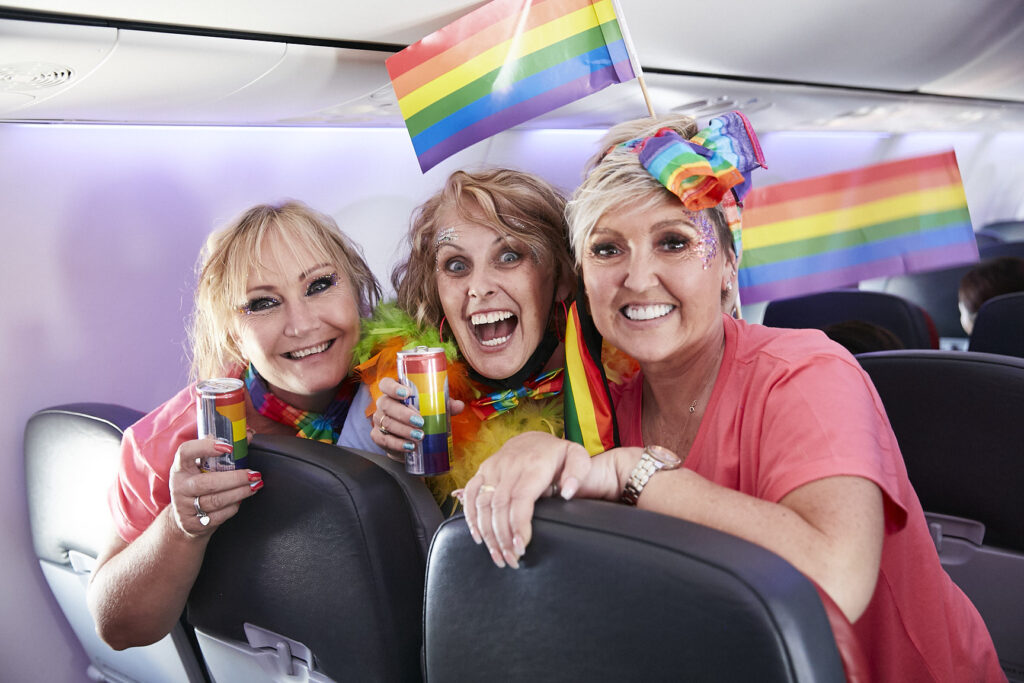 Pride Flight Serviced by Virgin Australia (Photo Credit: Virgin Australia)