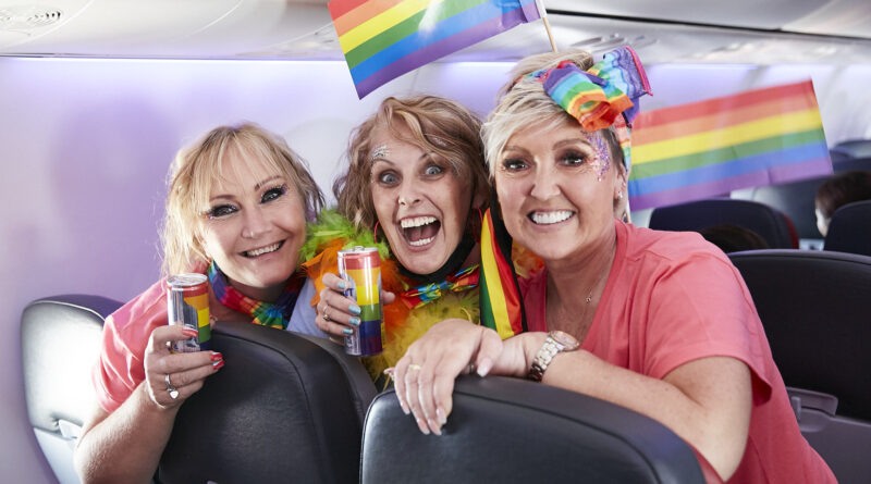 Pride Flight Serviced by Virgin Australia (Photo Credit: Virgin Australia)