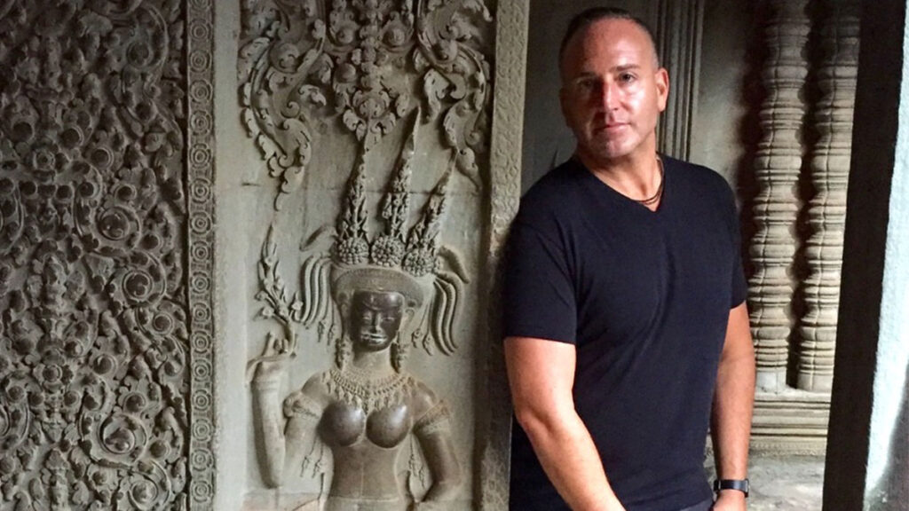 Keith Wein in Cambodia (Photo Credit: Keith Wein)