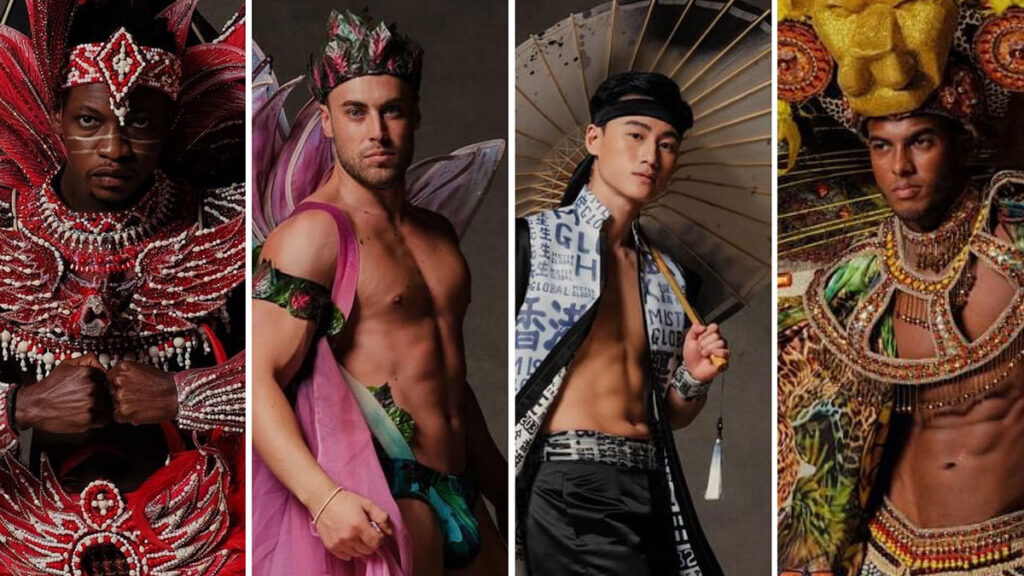 Mister Global Pageant costumes cause a buzz