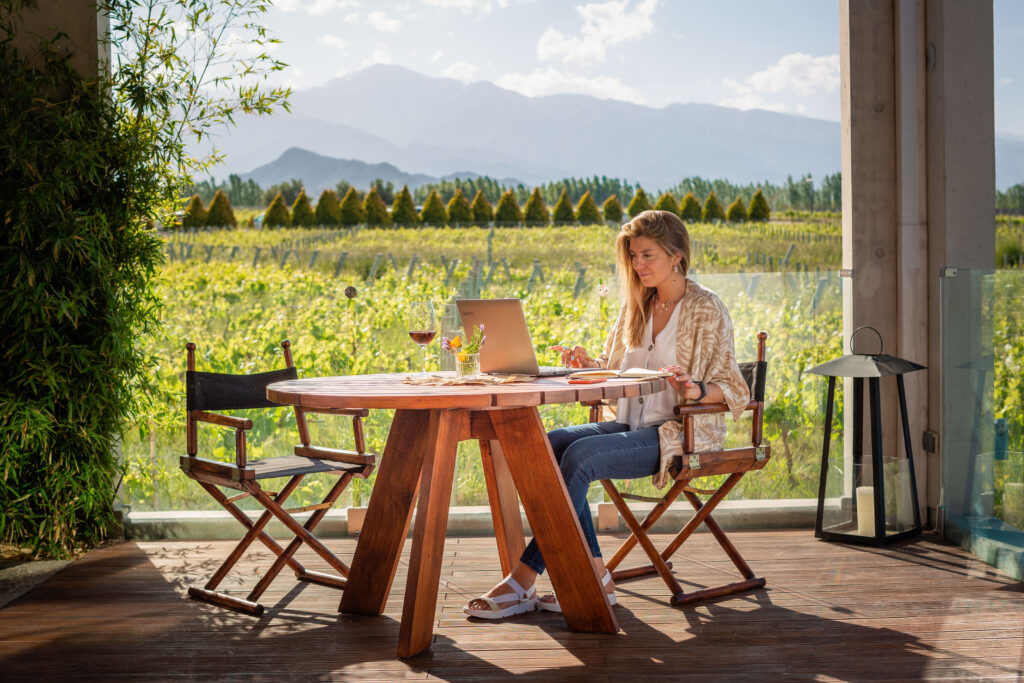 Digital Nomad in Argentina (Photo Credit: Visit Argentina)