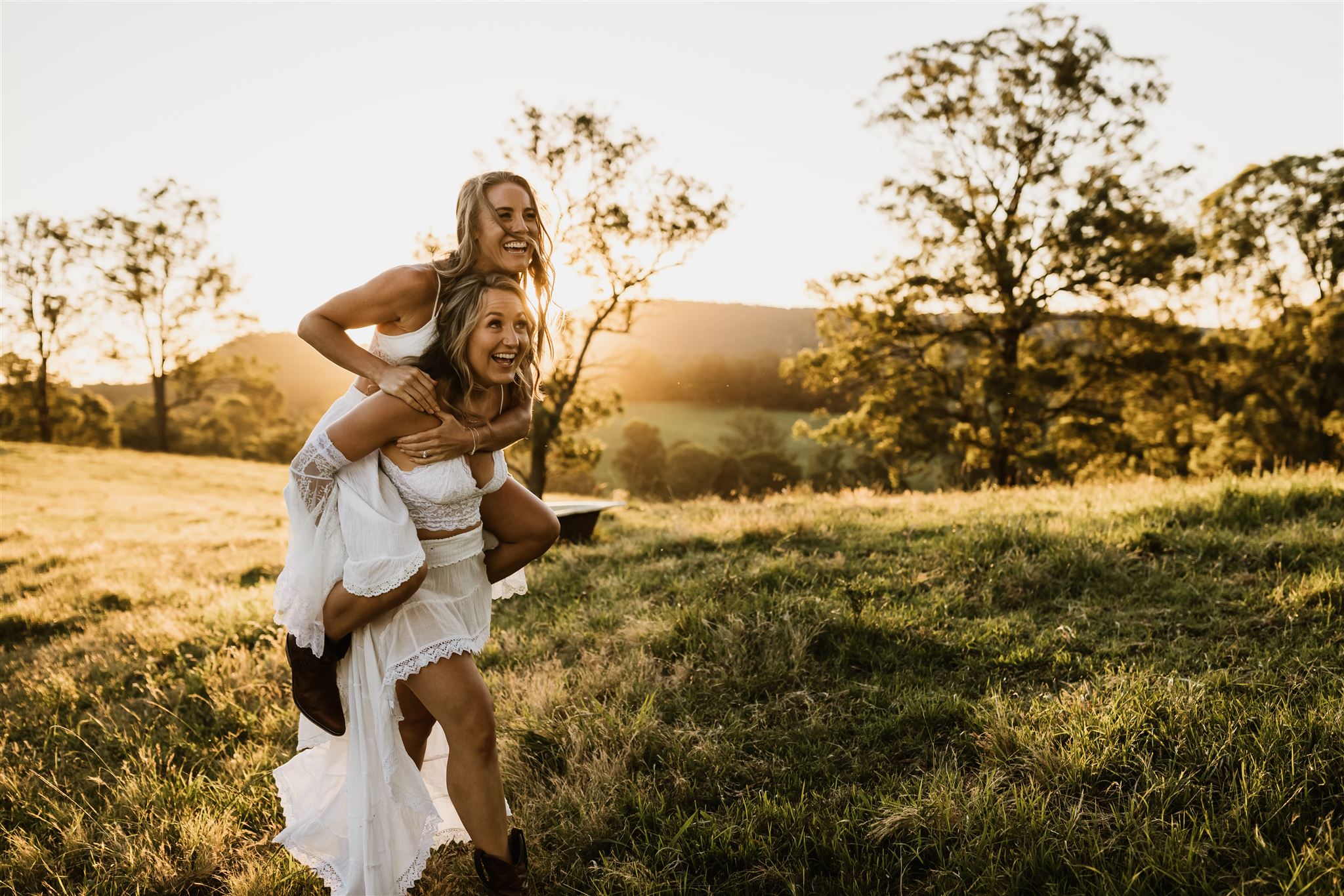 Charity and Peta King at Goosewing Cottage, Mount View, NSW Australia (Photo Credit: Charity & Peta King)