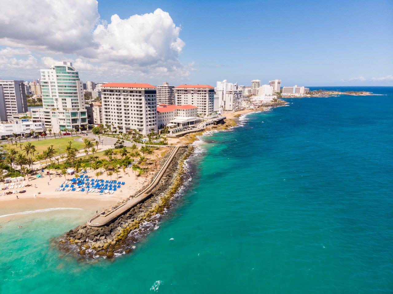 Aerial view at Condado Vanderbilt (Photo Credit: Condado Vanderbilt)