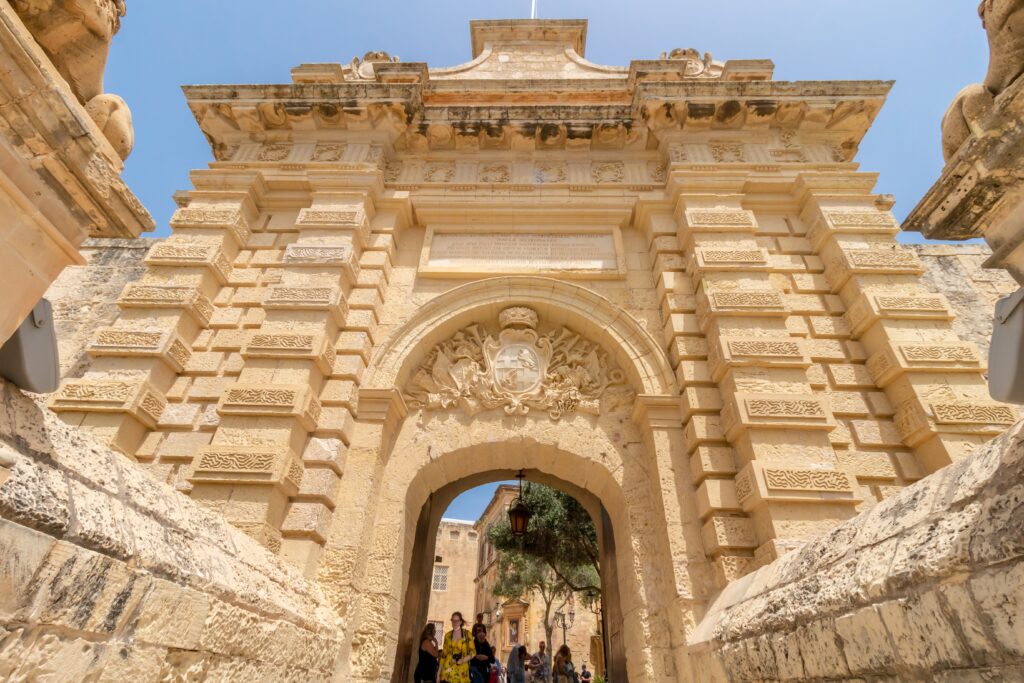 Old sandstone entry gate to the excapital of Malta, known also from "Game of Thrones." (Photo Credit: Lukasz Machowczyk / iStock)