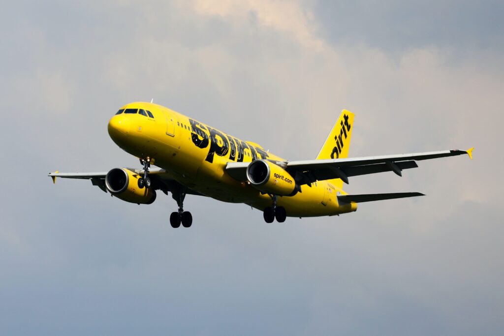 Spirit Airlines lands at the bottom of The Points Guy's top 10 list of best airlines. (Photo Credit:  Forsaken Films on Unsplash)