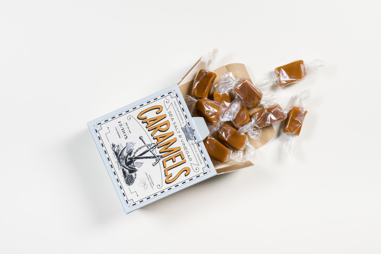 Olive Sinclair's Sea Salt Vinegar Caramels (Photo Credit: Atlas Obscura)