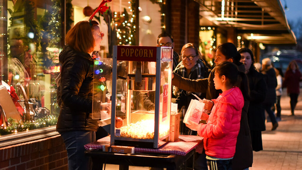 Festive First Friday in Downtown Boone (Photo Credit: Megan Sheppard)