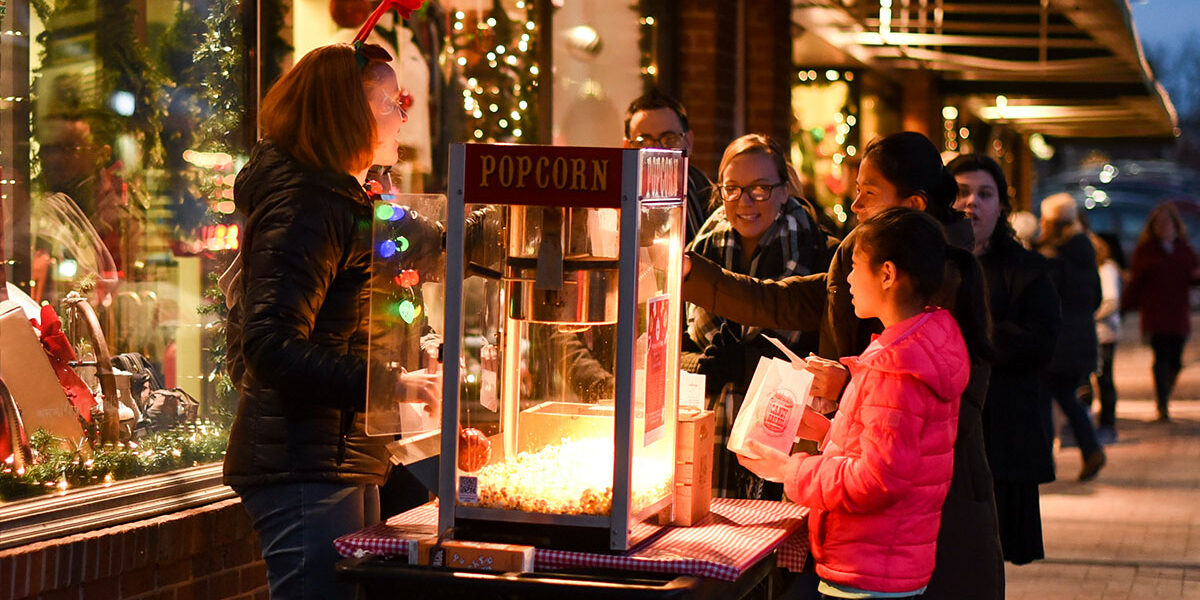 Festive First Friday in Downtown Boone (Photo Credit: Megan Sheppard)