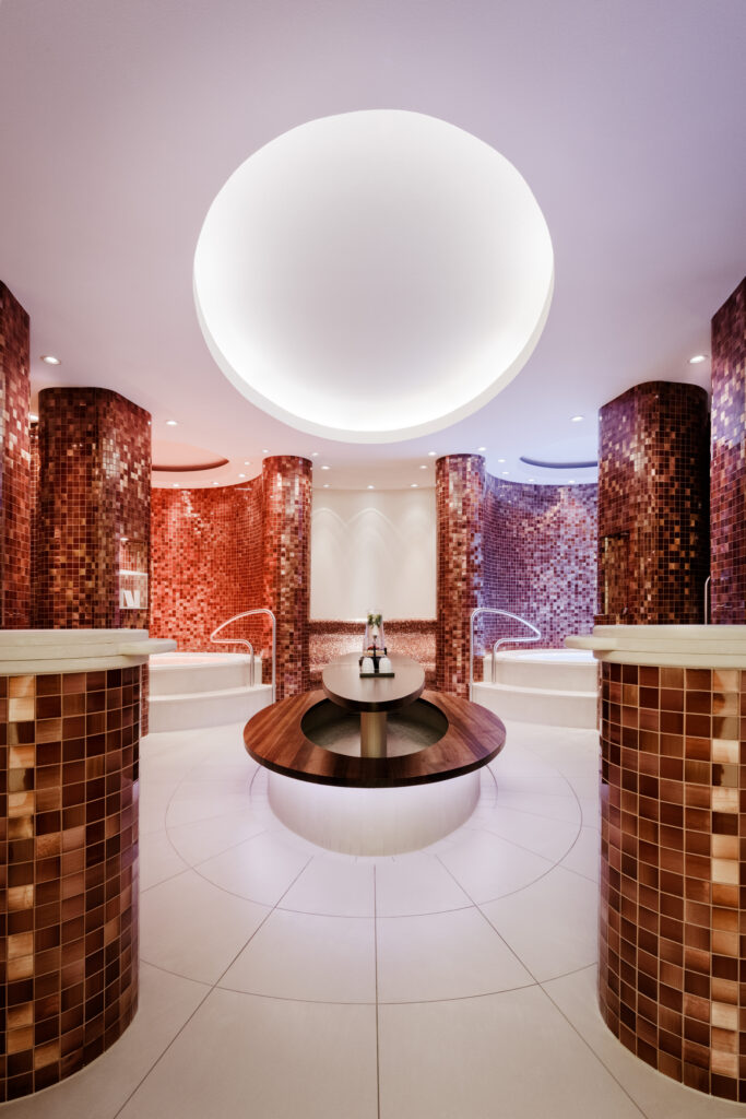 The Dolder Grand Spa Steam Bath (Photo Credit: Hiepler Brunier)