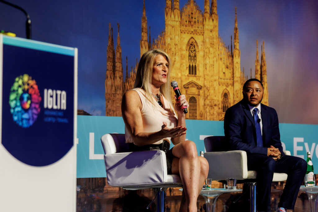 Main Stage Panel at the IGLTA Globe Convention (Photo Credit: Mark Morin / @markmorinii)