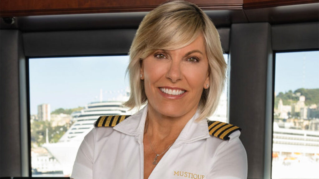 Captain Sandy Yawn, "Below Deck Mediterranean" (Photo Credit: Fred Jagueneau/Bravo)