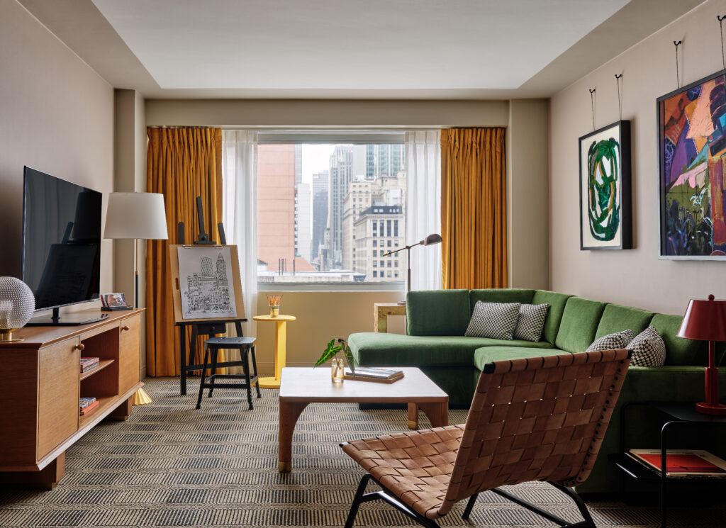 Guest Room (Photo Romer Hell's Kitchen, Neighborhood Hotel)