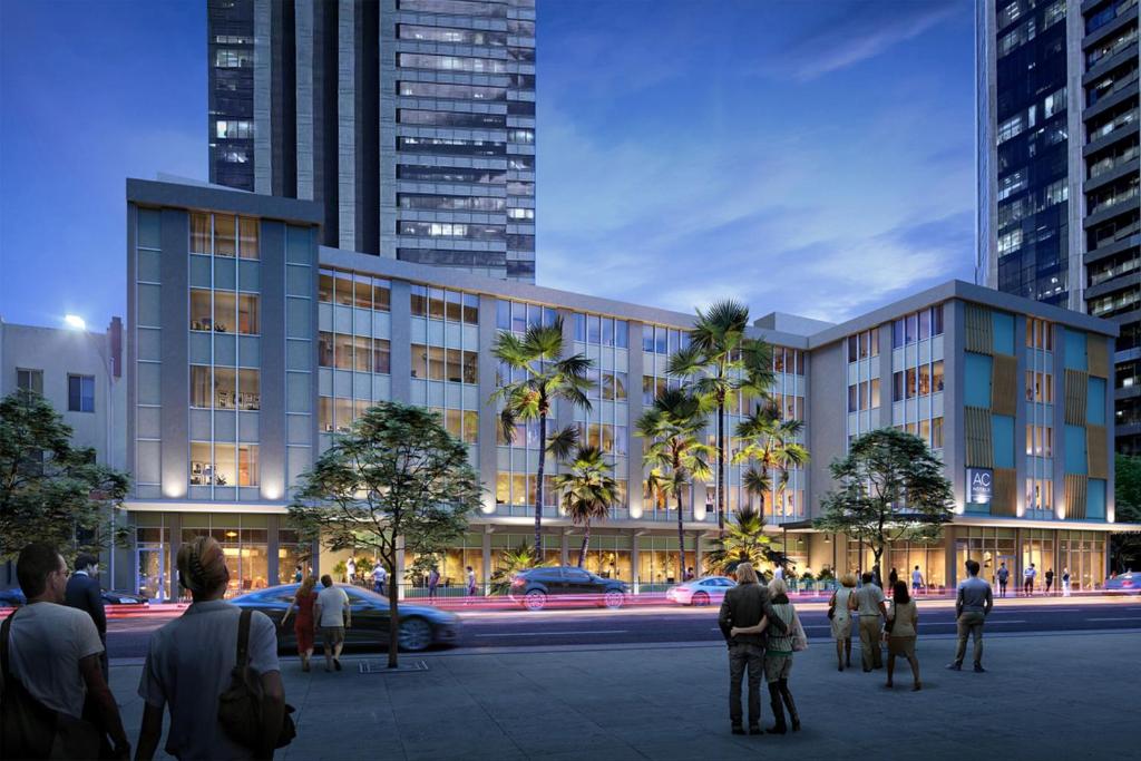 AC Hotel Marriott Honolulu Rendering (Credit: AC Hotel Marriott Honolulu)