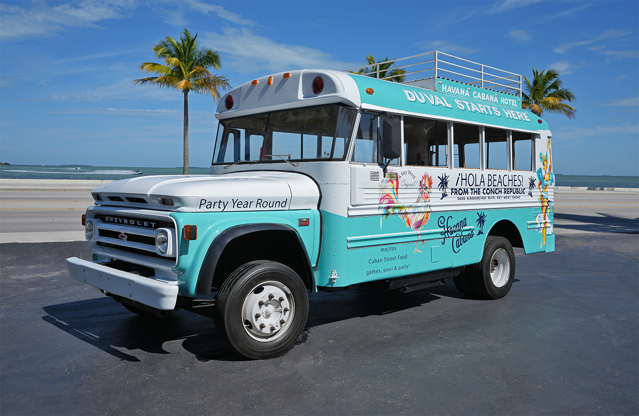 Party Bus at Havana Cabana (Photo Credit: Michael Stavaridis / Havana Cabana)